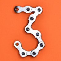 3 in bike chain
