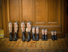 British family wellington boots