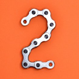 2 in bike chain