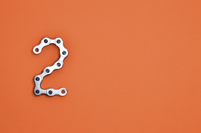 2 in bike chain