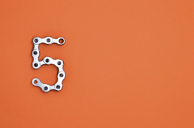 5 in bike chain