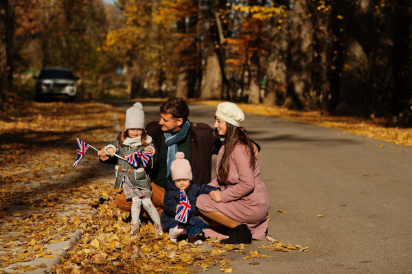 Family getting British Visa