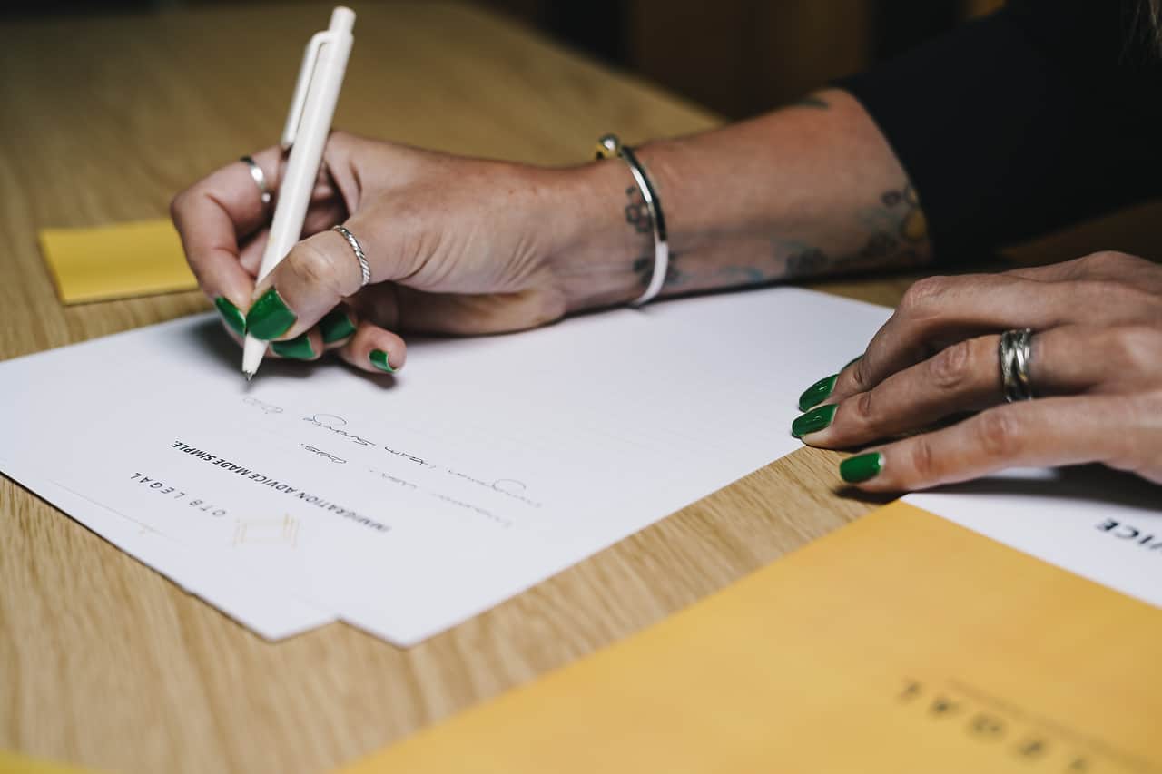 Fee waiver application